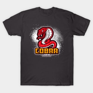 Cobra Gaming T-shirt Coffee Mug Apparel Notebook Gift Sticker Case T-Shirt